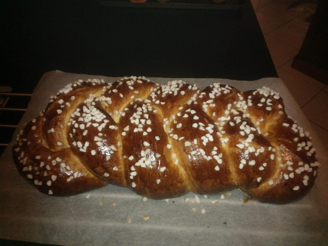 Brioche tressée