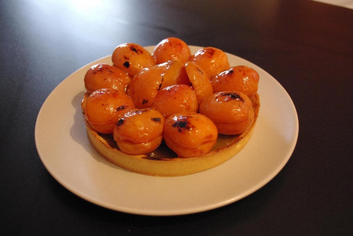 Tarte abricots rhubarbe2